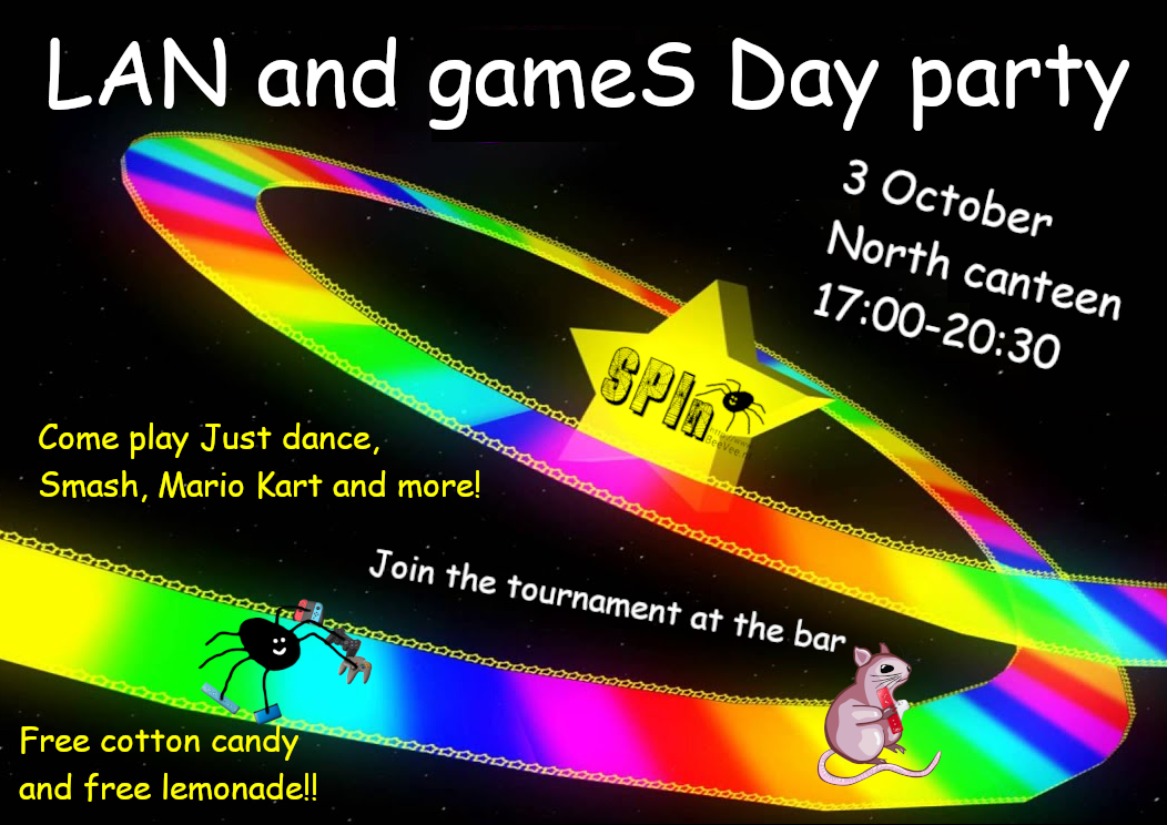 Lan and gameS Day Party (03-10)
