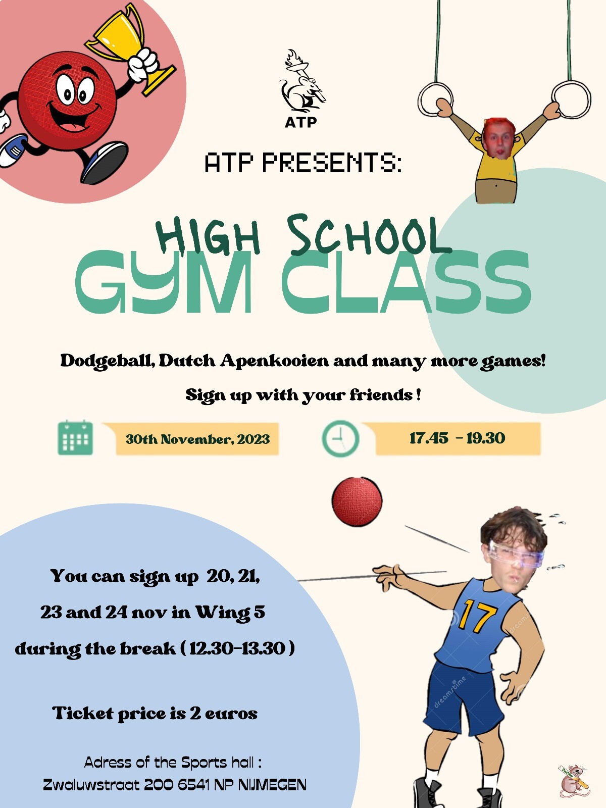 ATP High school gymclass (30-11)